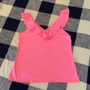 Lilly Pulitzer Ruffle Tank